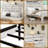 White Queen Wood Platform Bed Frame with Headboard – Noise-Free, Underbed Storage, Easy Assembly – No Box Spring Required-379707379-380618263