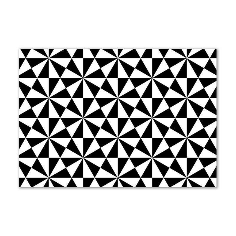 Geometric Background - Wrapped Canvas Print
