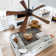 Solid Wood Ceiling Fan With Light