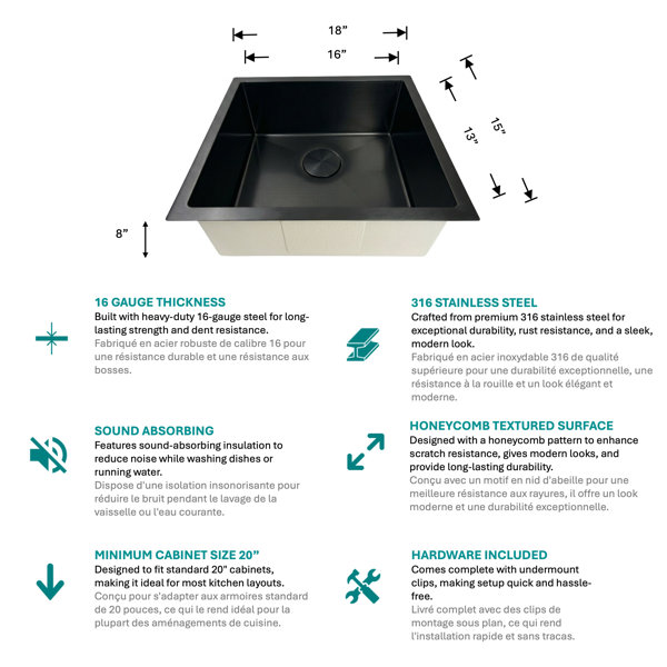 Dimensions du produit
