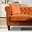 Canapé Chesterfield 62 "rembourré avec repose-pieds-1770553997