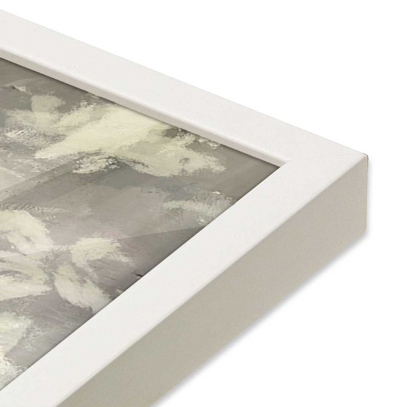 «August Sun» par Garima Dhawan, reproduction d'art, H 12 po x l 16 po, Blanc