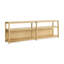 Open Plan Solid Wood Etagere Bookcase-53681207-53938398