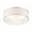 Berthine Linen Blend Semi Flush Mount-881118272