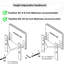 Grand lit en tissu d'ameublement respirant 3D-121346387