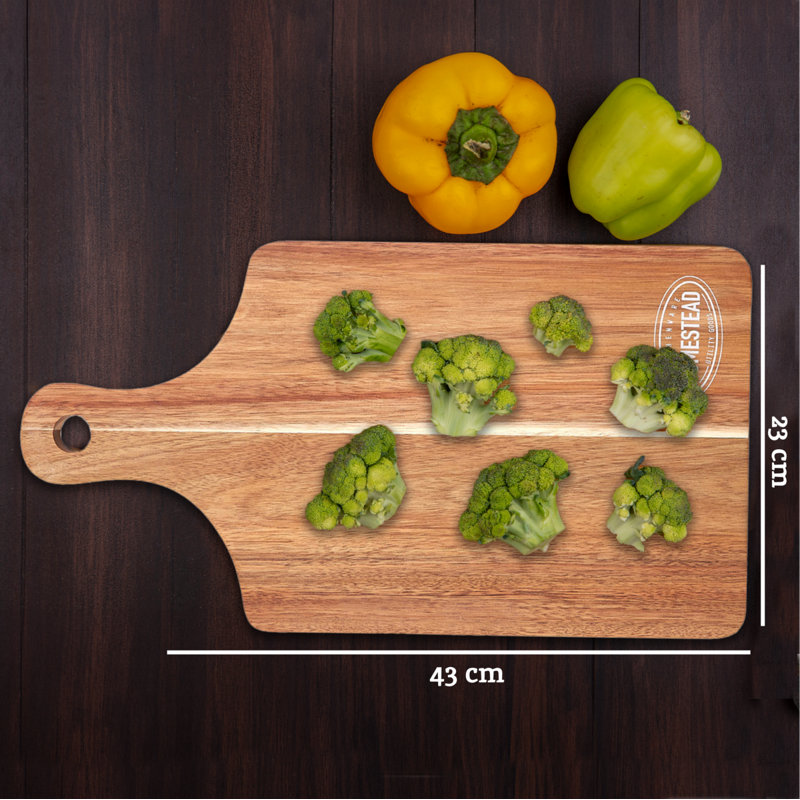 Homestead Paddle Wood Chopping Board