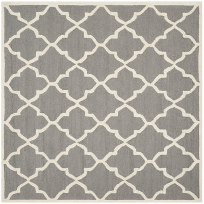 Cannen Hand Tufted Wool Geometric Rug