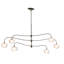 Ume 6 - Light Unique Tiered Chandelier-1906966991-1906966979-1906966978