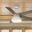 Ventilateur de plafond standard à DEL à 5 pales de 52 po avec télécommande et ensemble d'éclairage inclus Roir-1208523214