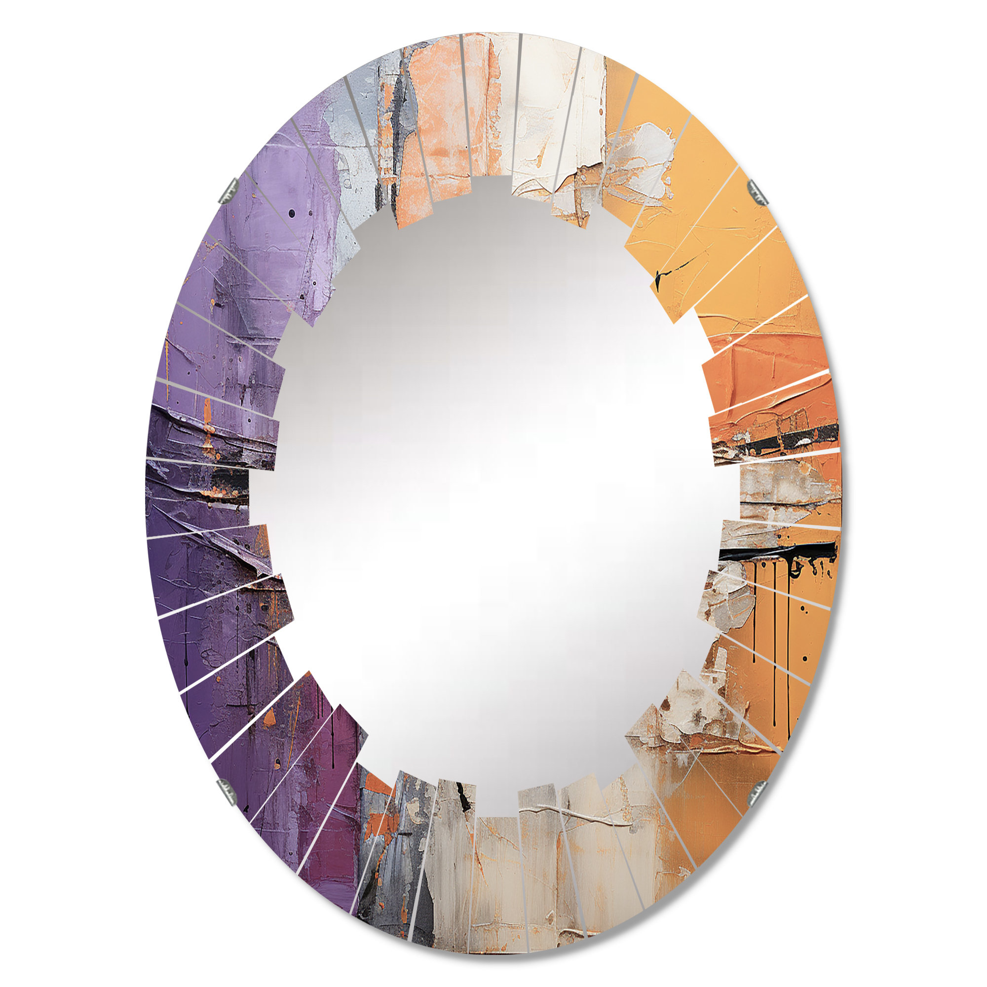 East Urban Home Philipsvail - Modern Wall Mirror Oval | Wayfair