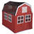 Pacific Play Tents W x D Indoor / Outdoor Polyester Playhouse