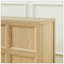 Buffet moderne scandinave avec charnières à fermeture en douceur, ouverture basculante et support mural inclinable pour le rangement dans la chambre à coucher