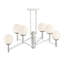 Pomeroy 6 - Light Dimmable Tiered Chandelier