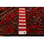Tapis rouge Anadol unique fait à la main 5 pi 1 po x 8 pi 6 po