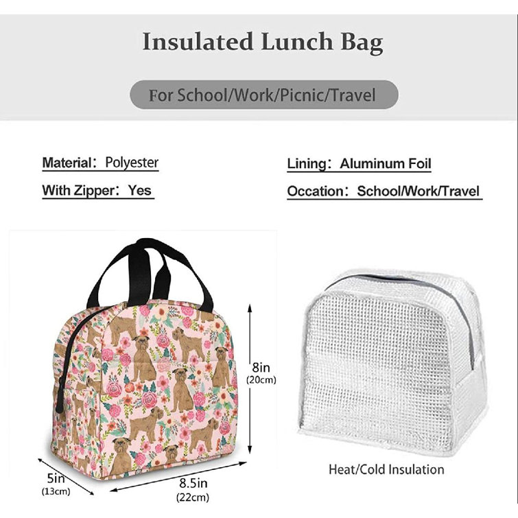 Portable Lunch Bag, Insulated Lunch Bag, Kids Lunch Bag, Insulated