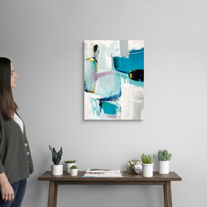 "Pensée magique II" par Sydney Edmunds - reproduction d'art sur toile, Toile tendue, H 24 po x l 18 po x 1,25 po