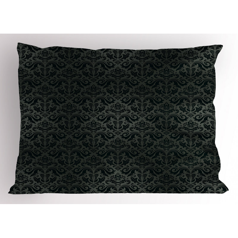 Polyester Damask Sham Set, Twin