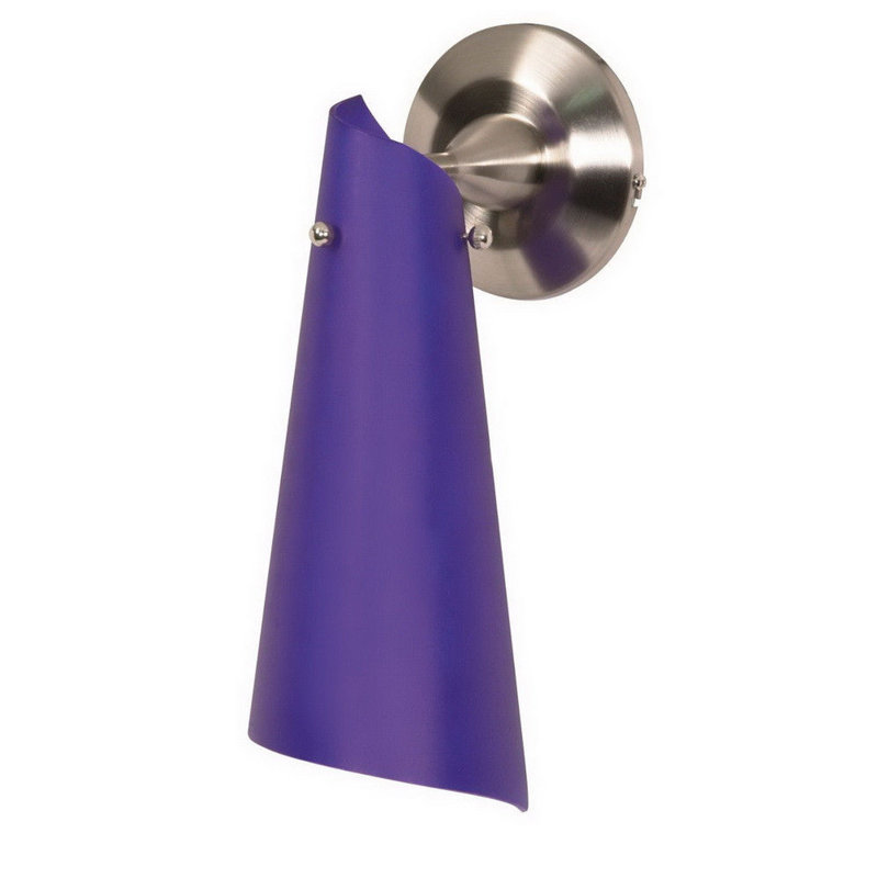 Appliquee à bras 1 lumières Seery, Bleu