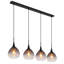 Dannelle 4 - Light Matte Black Pendant