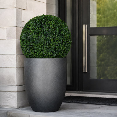 Faux Boxwood Topiary