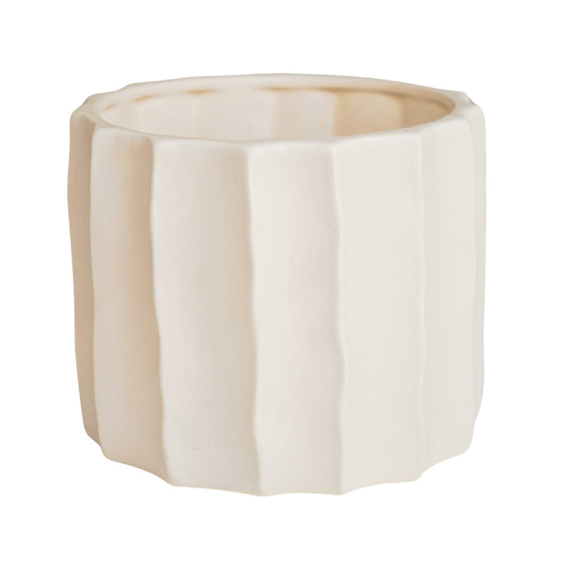 Cachepot, 14cm H x 17cm W x 17cm D