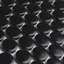 Metro Penny Matte Black 9-3/4" x 11-1/2" Porcelain Mosaic Floor and Wall Tile