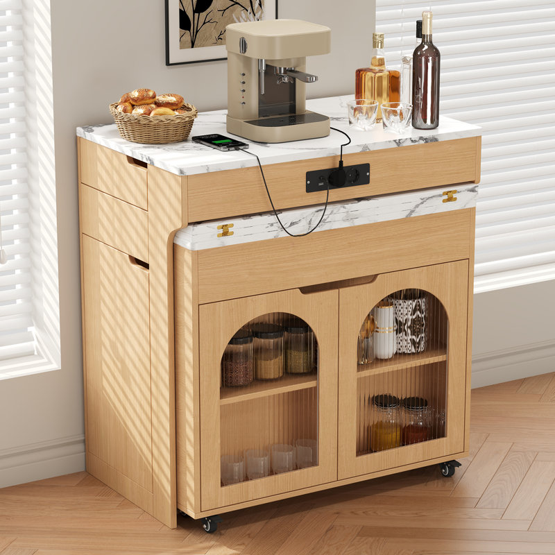 Kitchen Island, Natural