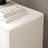High Gloss 2-Drawer Nightstand With Warm Light