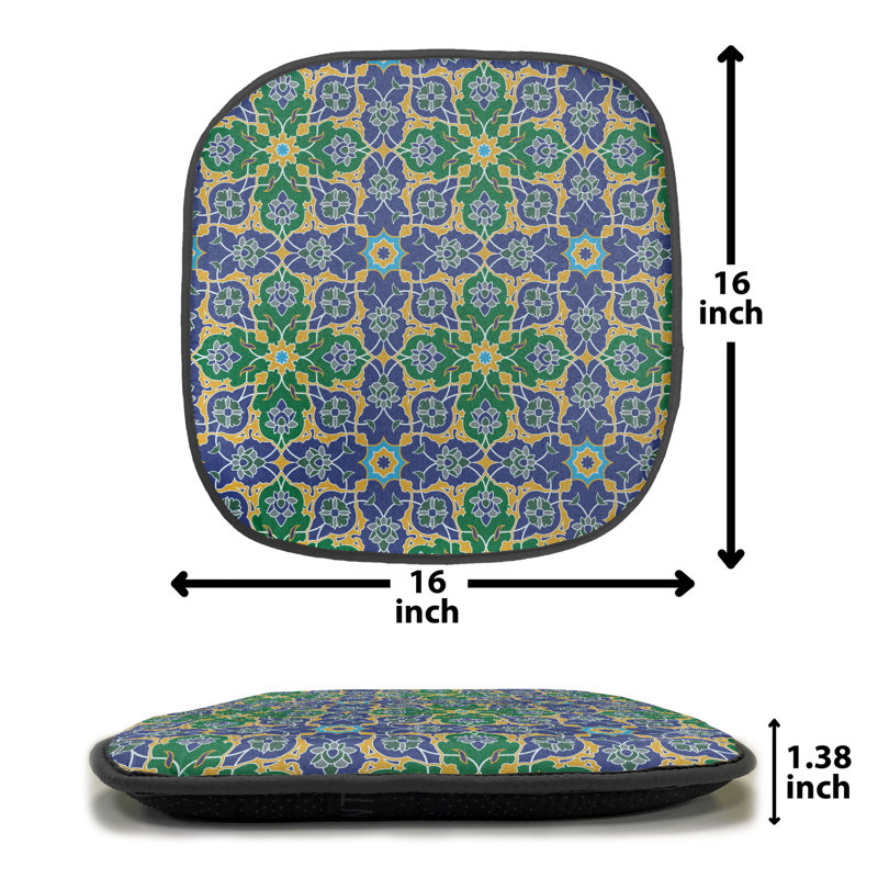 Coussin de siège papillon