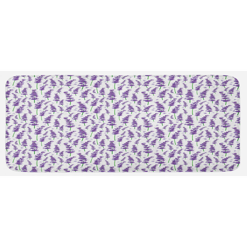 Tapis de cuisine lavande