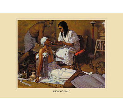 « antique égyptienne » par robert thom, impression