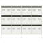 Sideboard 135X39x103.5 Cm Cold-Rolled Steel-2132864751