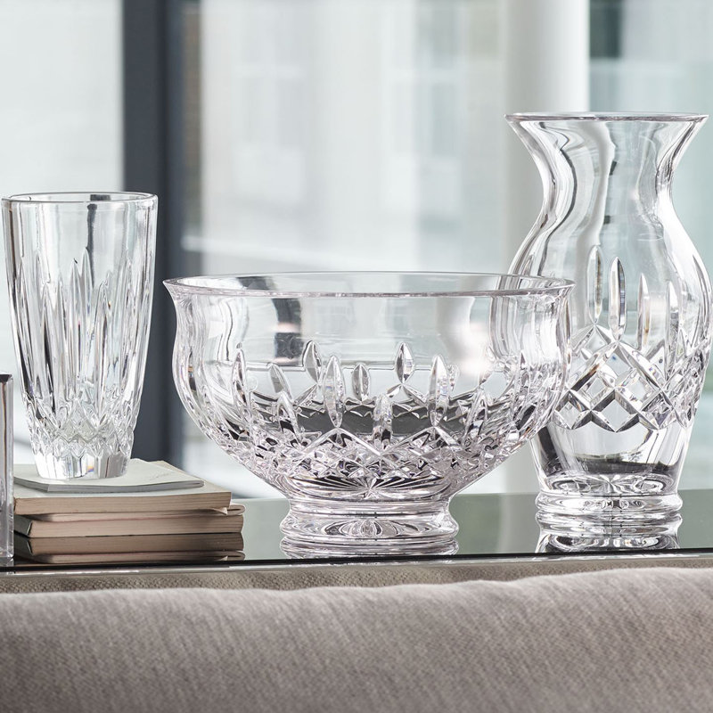 Lismore Footed Bowl, 7.7" H x 10" W x 10" D