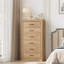 Commode verticale haute 6 tiroirs Ariana