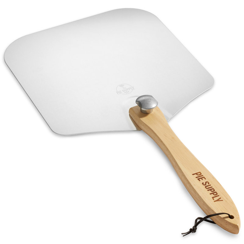 Pie Supply Aluminum  Pizza Peel, 27" H x 14" W