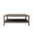 Bustamante Modern Classic Wood Brushed Gold Coffee Table 60”,-1769852271
