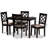 4 - Person Four Leg Dining Set-1757178632-1757178646
