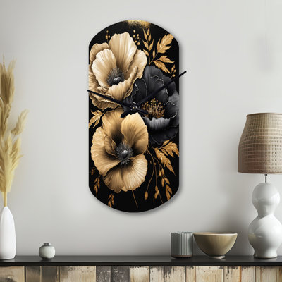 Horloge murale Kahn - Hibiscus II