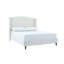 King Size Bed - Chenille Upholstery 54" Headboard Minimalist Outlook Concept Thought No Box Spring Simple Construction Fashion-766596065