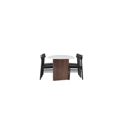 Hansville 4 - Person Dining Set
