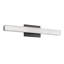 Garland 24-in Black dimmable LED Wall Sconce-2021256818