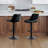  Swivel Adjustable Height Bar Stools with Backs Set of 3-185796-185799