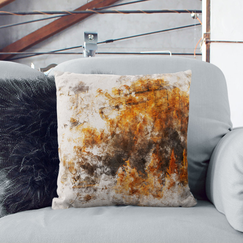 Square Cushion, 40cm H x 40cm W x 15cm D, Black