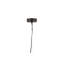 Brougham 1 - Light Black Single Pendant
