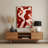 Abstract Figurative 10 Red Metal Wall Art
