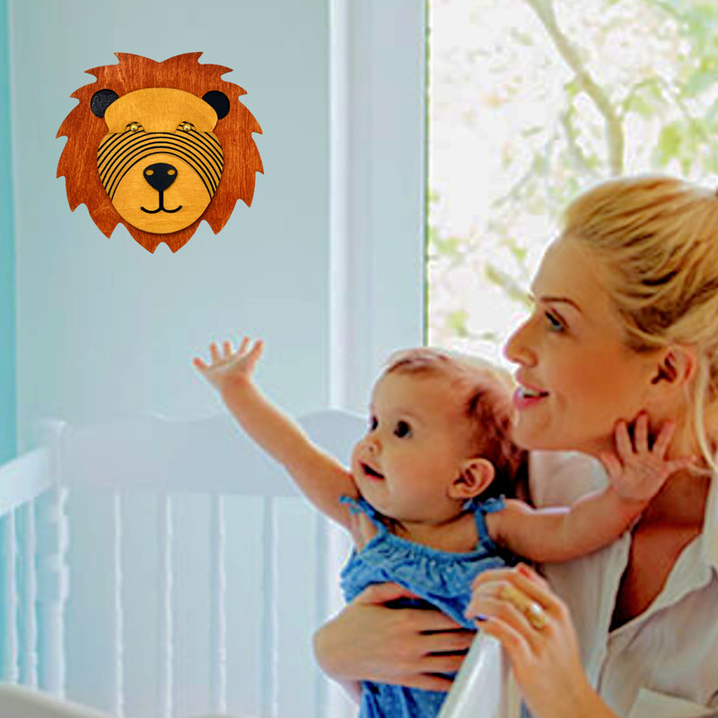 Décoration murale lion 3D