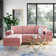 Geo 84" Wide Reversible Sofa and Chaise