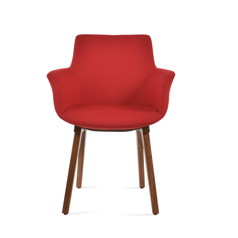 Fauteuil Bottega, Rouge d’époque