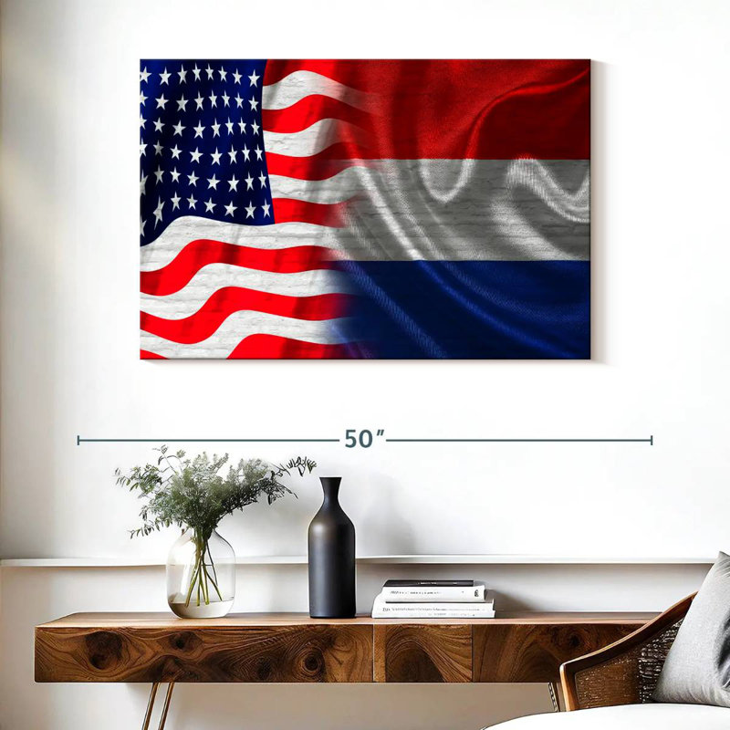 Borges USA And Dutch Flags