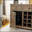 Armoire à vin avec 2 tiroirs Farmhouse